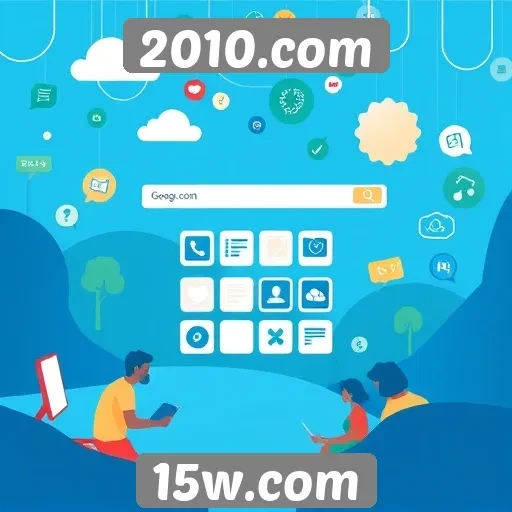 Navegação intuitiva no site 2010.com